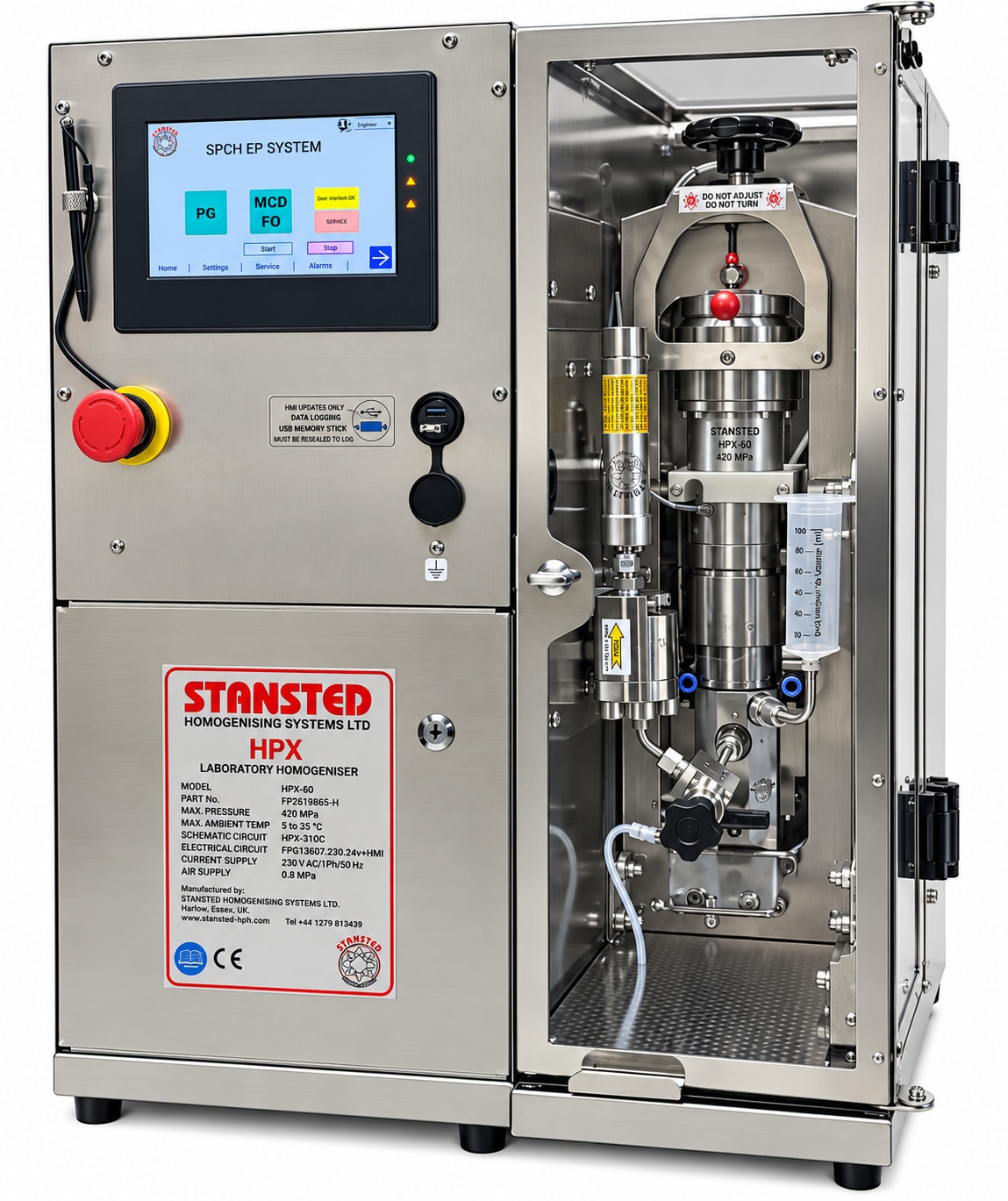 Image of lab homogenizer - Polymeric nanoparticles.